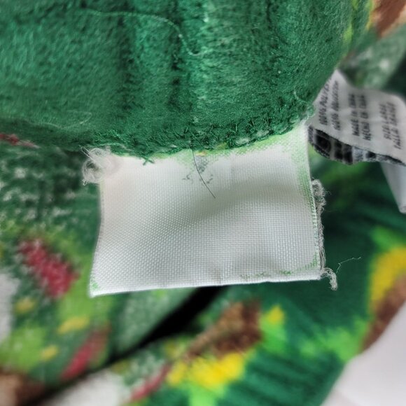 2/$15 ELF Movie Mens Christmas Fleece Pajama Pants Green Large Drawstring PullOn - Picture 7 of 8